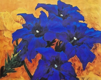 Charles Belle - D un printemps a l autre (Unframed) Serigraphy, French excellence in art