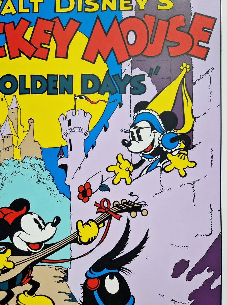 Walt Disney / Circle Fine Art Ye Olden Days 1970s80s unframed