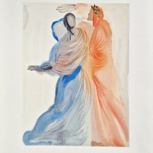 SALVADOR DALI - (Dante - Divine Comedy) (Unframed)