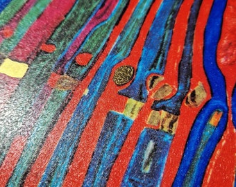 FRIEDENSREICH HUNDERTWASSER - the Big Way (framed), Abstract