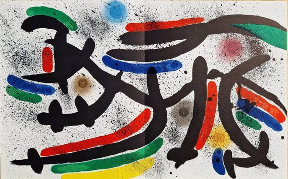 Buy JOAN MIRO Original Lithograph IX (1972) (unframed) Online in