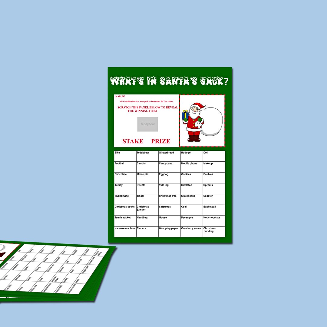 Totally Bonkers Scratch Cards For Fundraising, 30 Count, 10 Count - View #8