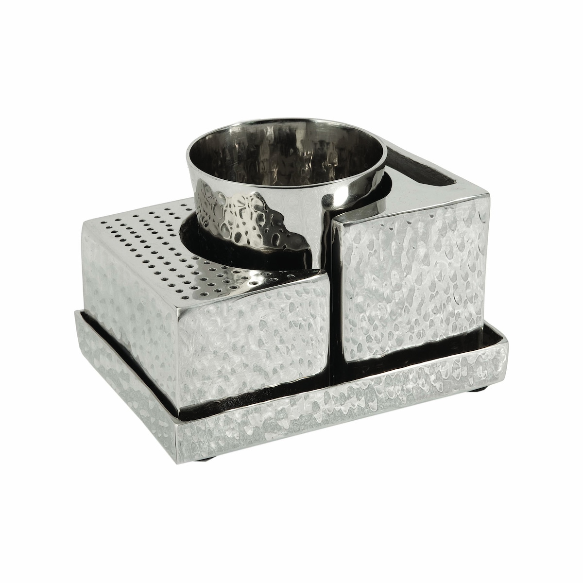 Yair Emanuel Compact Havdalah Set - Modern Spice Box Kiddush Cup and Havdalah Candle Holder - Etsy