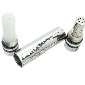 Yair Emanuel Travel Havdalah Set - Modern Spice Box and Havdalah Candle Holder - Black colored rings