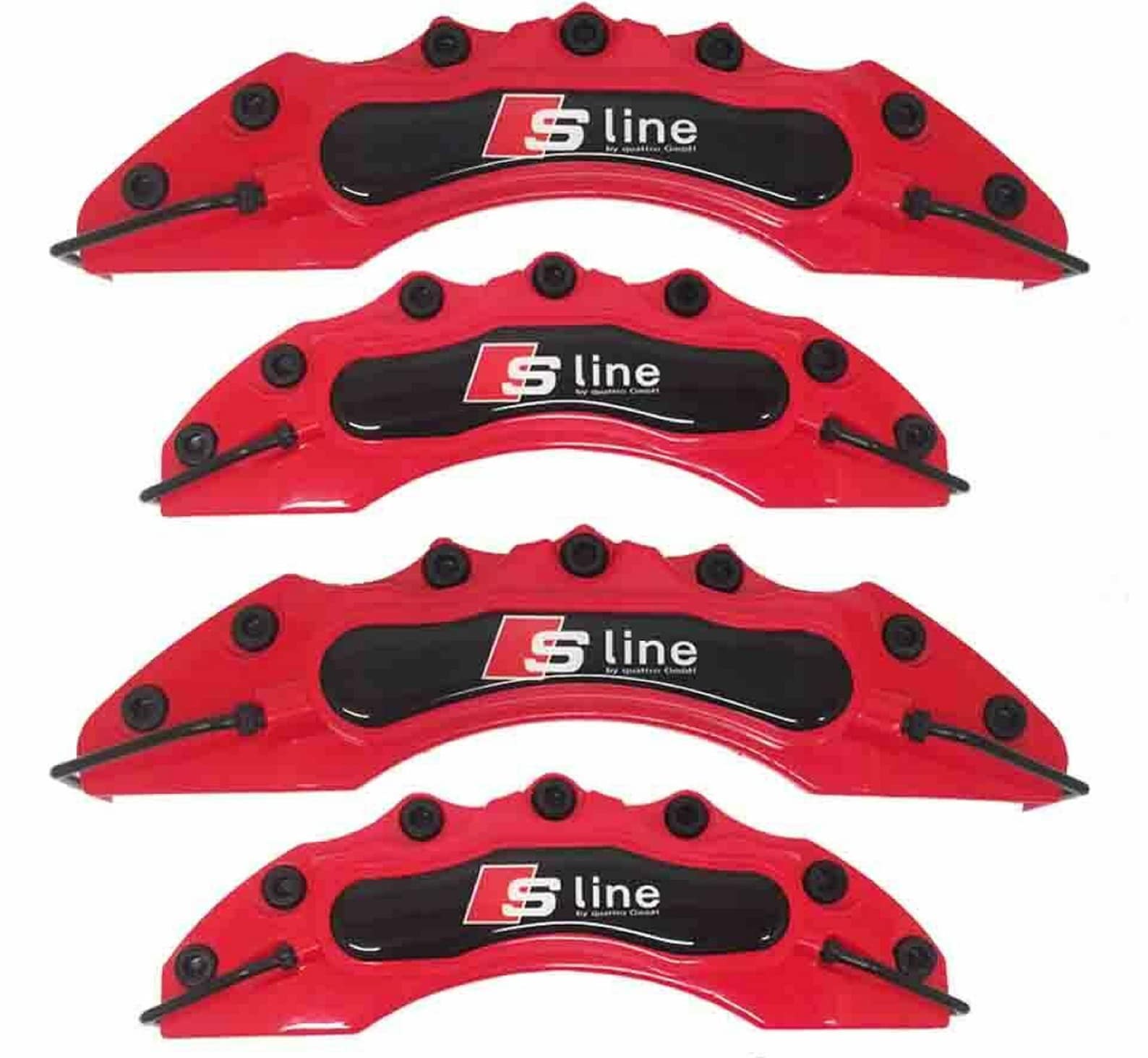 4x Set Rood Audi S lijn Remklauw Covers S lijn Embleem Etsy Nederland