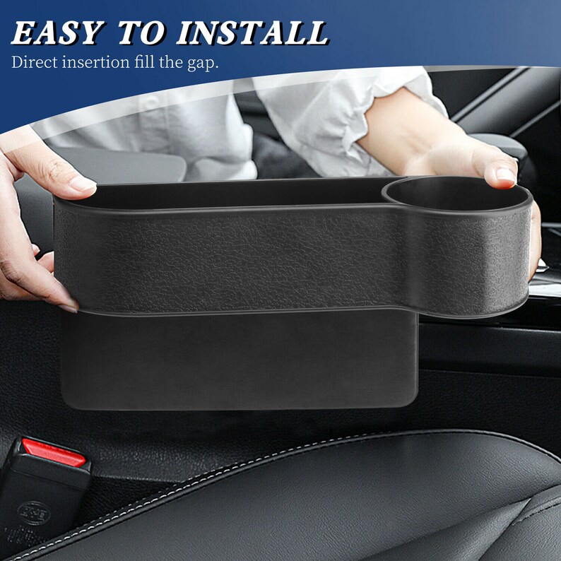 Car Seat Gap Catcher Filler Storage Box Pocket Organizer Etsy