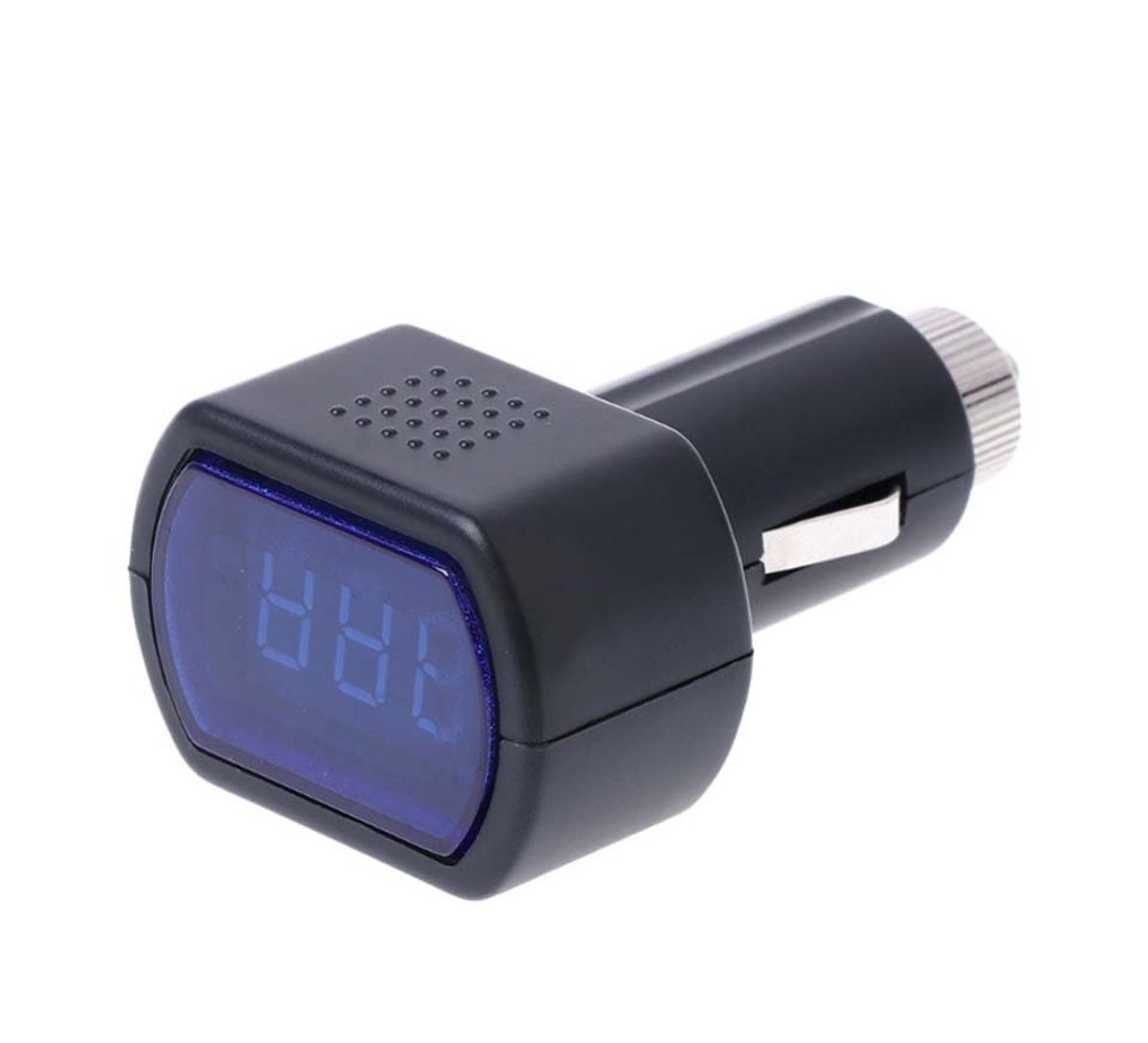 12V24V Digital LED Display Car Battery Gauge Voltage Etsy