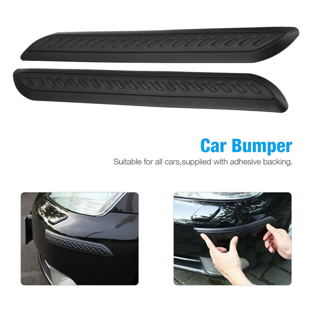 Car Bumper Corner Protector Guard Cover Anti Scratch Rubber Etsy