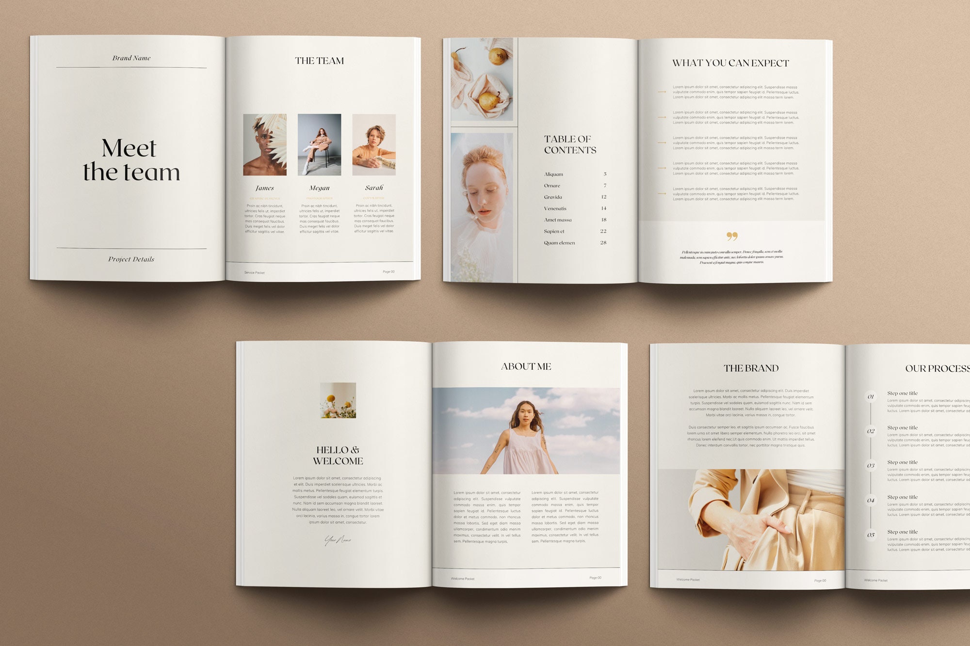 BALANCE Client Welcome Packet Canva Template Client - Etsy