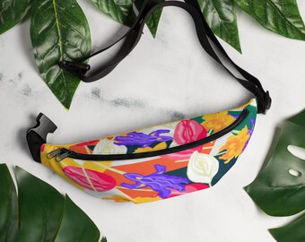 Sac banane fleurs lèvres - Comment va votre pétale ?