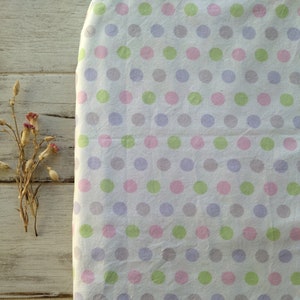 READY to Ship Maxi Cosi Iora / Chicco Next2Me / BabyBay / Stokke Mini Cotton Fitted Sheet, Dots Nursery Sheet, Bassinet / Baby Crib Bedding