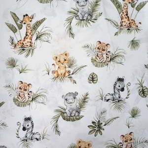 Sheet for BabyBay / Chicco Next2Me / SnuzPod / Maxi Cosi Iora / Stokke Sleepi, Cotton Baby Crib Fitted Sheets / Woodland, Rabbits, Safari
