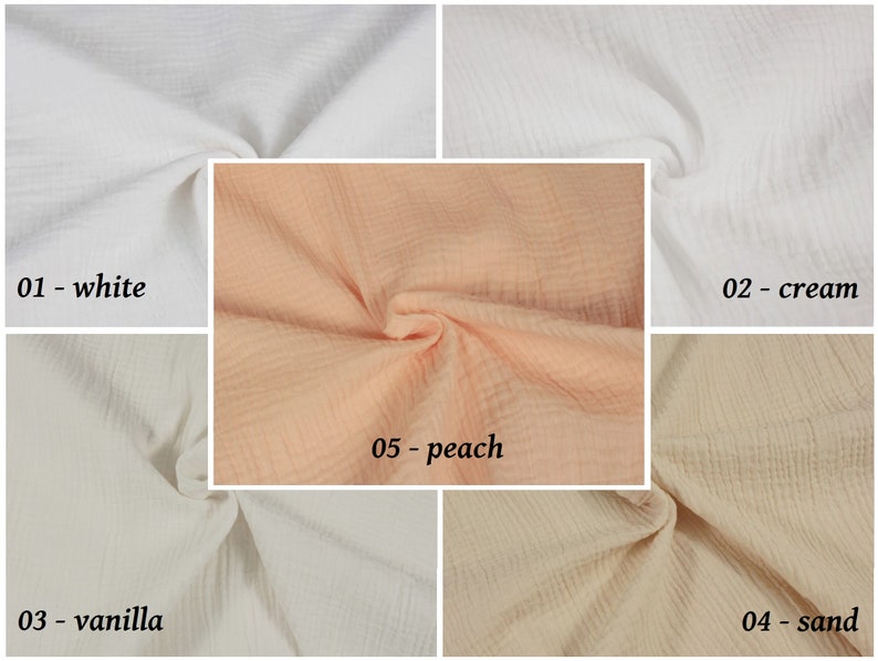 Musselin-Bettlaken für Stubenwagen / Baby-Bettlaken aus Bio-Baumwolle / Spannbettlaken für individuelle Größe Bild 3