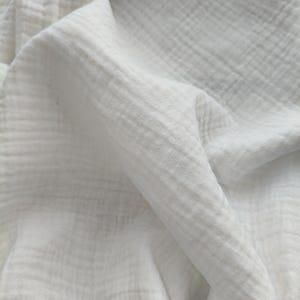 Sábana bajera ajustable de muselina orgánica para cuna Stokke Sleepi: Ropa de cama infantil hecha a mano, versión V2/V3 imagen 10