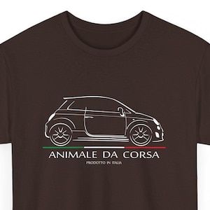 Tshirt with silhouette 500 595 696 Prodotto da Corsa Italia T-shirt unisex men and women T0101