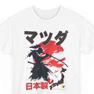Kanji MAZDA Tillverkad i Japan JDM-stil T-shirt unisex för män och kvinnor designad av Dulys