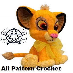 Crochet Pattern Amigurumi Lion