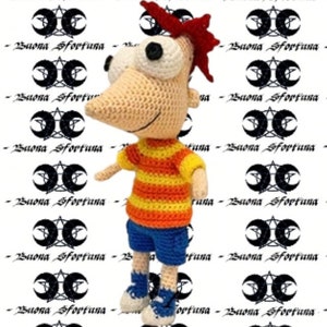 Crochet Pattern Phineas Amigurumi