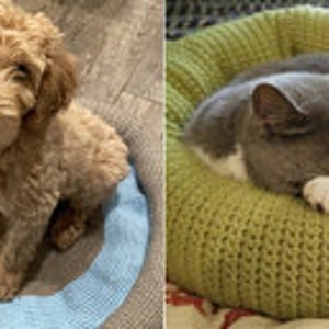 Virkmönster Kitty Bed