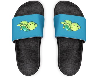 Youth Slide Sandals Turtle