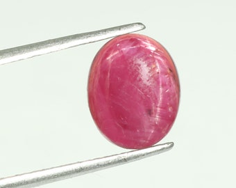 Ausgezeichnete Qualität Rubin Lose Edelstein / 100% Natürlicher Rosa Rubin Handgemachte Cabochon / Ovale Form / 11x9x4 mm / 4.30 Ct / Für Unisex Schmuck