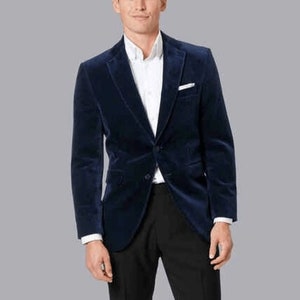 men blue velvet suit wedding velvet suit party wear blazer dinner jacket gift for him prom velvet suit men velvet coat groomsmen velvet coat
