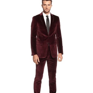 maroon jacket for men wedding velvet suit, party velvet maroon blazer velvet groomsmen coat dinner jacket groom jacket gift for men