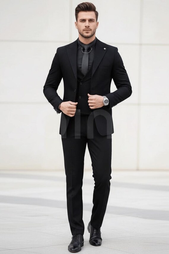 mens party formal dress Men's Paisley Prom 2026 Suit Hunter Green – Slim Fit Formal Party Outfit 34 Short or Extra Small main image 1