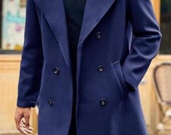 ジャケット・アウター AT LAST&CO WOOL COAT DARK NAVY Michael Peacoat | La Ligne NYC