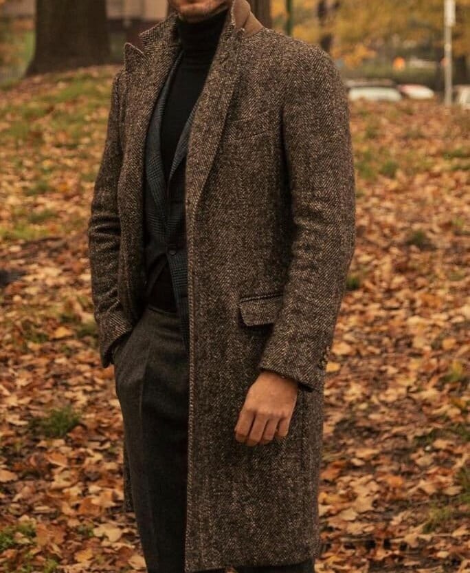 Long Tweed Coat Etsy Ireland