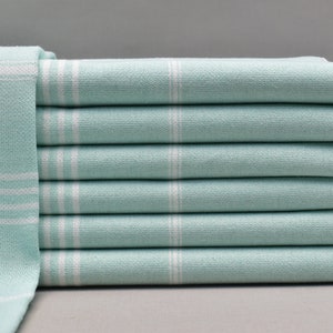 personalized gifts, turkish bath towel, gift for her  turkey towel, beach towel, bridesmaid gift, sauna accessories, mint-Sltn
