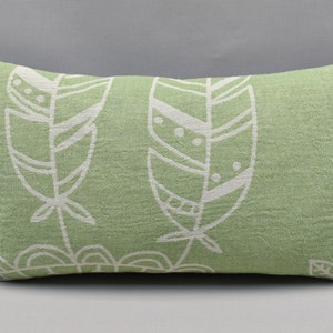 personalized pillow cover, organic cotton pillow turkish pillow couch pillow, throw pillow, accent pillow lumbar pillow, 12 x 20 inch WTS 38