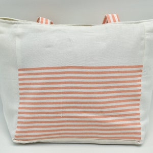 cotton bag, personalized gift bag, vacation bag, boat tote bag, beach bag, 16 x 22 inch shoulder bag, travel bag, shopping bag, ToteB-63