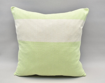 turkish towel pillow, decorative pillow, bohemian pillow, modern pillow, patio decor pillow, home decor, corner pillow, 18 x 18 inch WTS 151