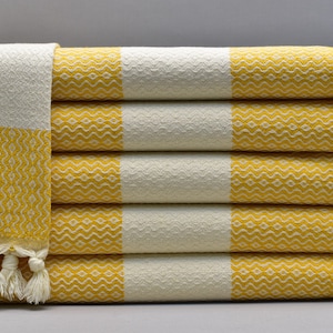 organic cotton towel, face towel, turkish hand towel, dish towel, tea towel, head towel 16 x 38 inch towel, house gifts, mustard Ers Peshkir