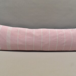 striped pillow cover, lumbar pillow, personalized pillow, gift pillow, cotton pillow, turkish soft pillow, throw pillow 12 x 42 inch WTS 171