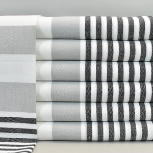 turkish towel, kitchen towel, hand towel, housewarming gifts, head towel, face towel, 20 x 40 inch towel, dish towel, b-gray Americn-Peshkir