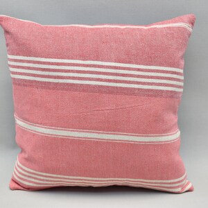 turkish pillow, peshtemal throw pillow, striped sofa pillow, bench decor, patio pillow, tribal pillow, couch pillow, 14 x 14 inch WTS 138