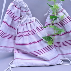 peshtemal backpack, beach bag, multi purpose bag, bag and towel, gift bag, vacation bag, holiday bag 12 x 16 inch towel bag, Çzglfşy Sltn