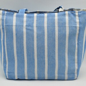shopping bag, bridesmaid gift bag, beach bag, personalized gift bag, hand bag, cotton bag, vacation bag, 16 x 22 inch travel bag, ToteB-68