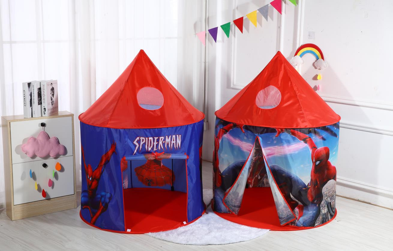 Spiderman tent house sales
