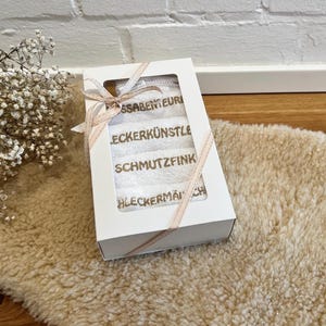 Washcloth set with wash bag – cuddly soft, practical & sustainable