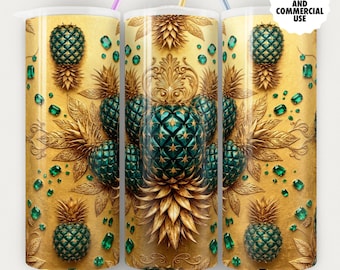 Upside Down Pineapple Tumbler Wrap PNG: Funny Adult Sublimation (Digital Download)