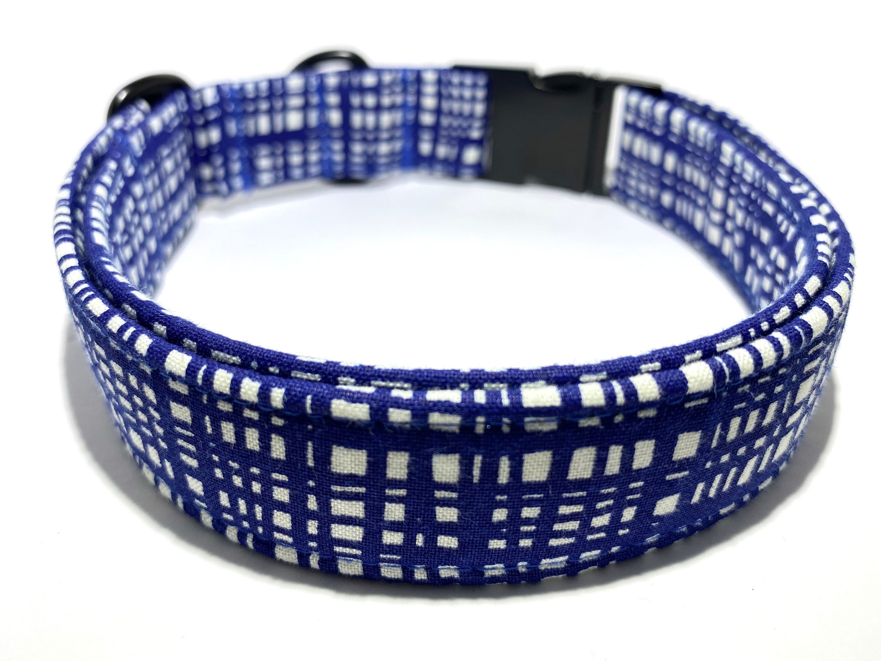 Woven Print Dog Collar Japanese Collar Comfortable Durable Etsy