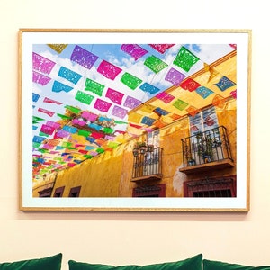 San Miguel de Allende, Guanajuato, Mexico - digitale fotomuurkunst-afdruk