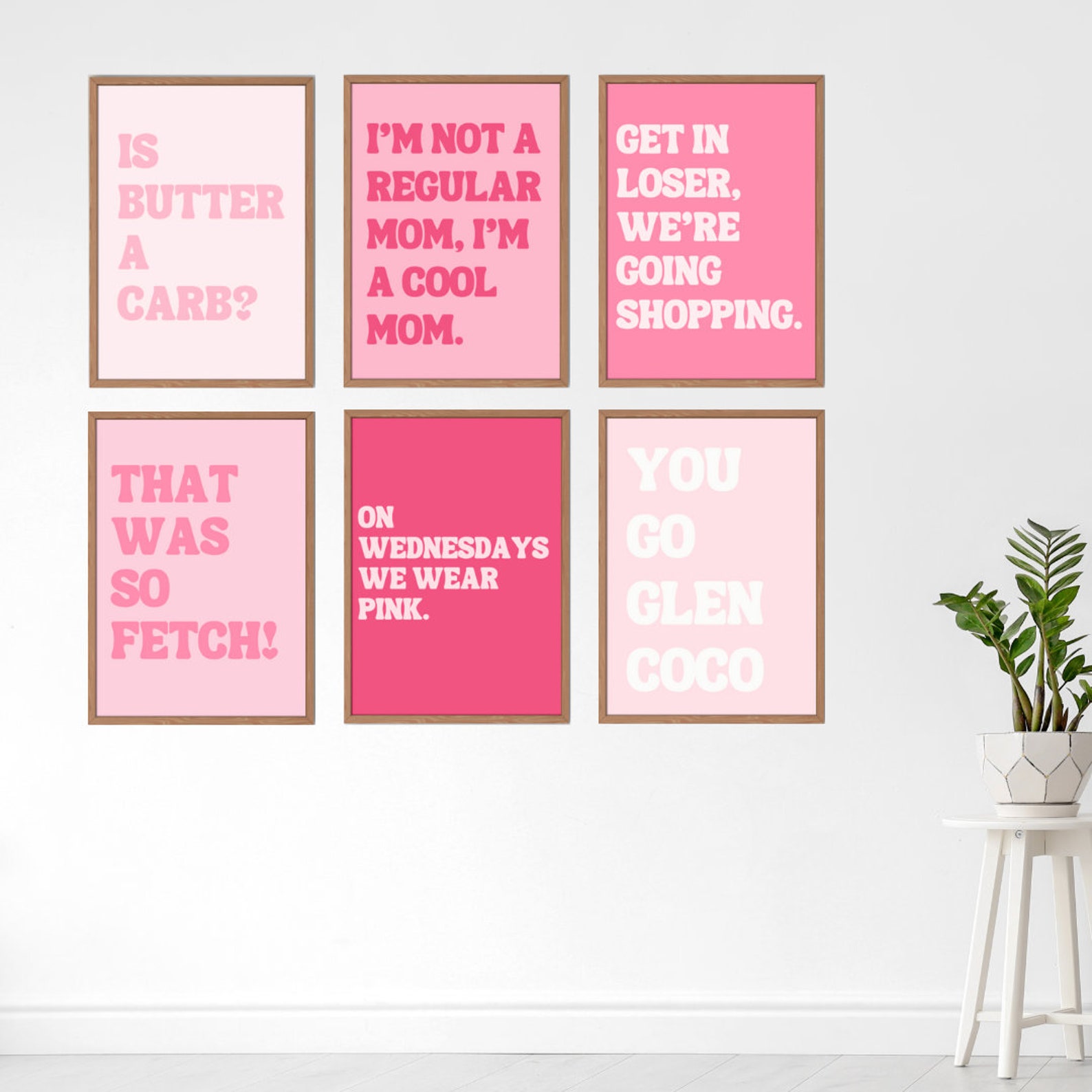 Mean Girls Quotes 25 Set Wall Art [digital] - Etsy