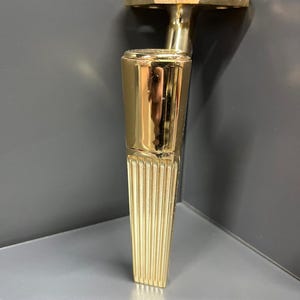 2 And 4pcs Metal Legs Gold 6&quot; 8&quot; inc/ 16-21cm Furniture Feet Sofa Couch Ikea Bench Coffee Table Cabinet Modern Nightstand TV Unit Cupboard
