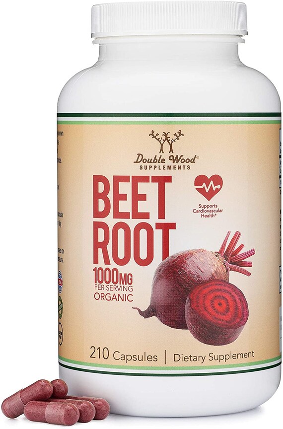Beet Root Powder Capsules organic and Vegan 210 Count Etsy