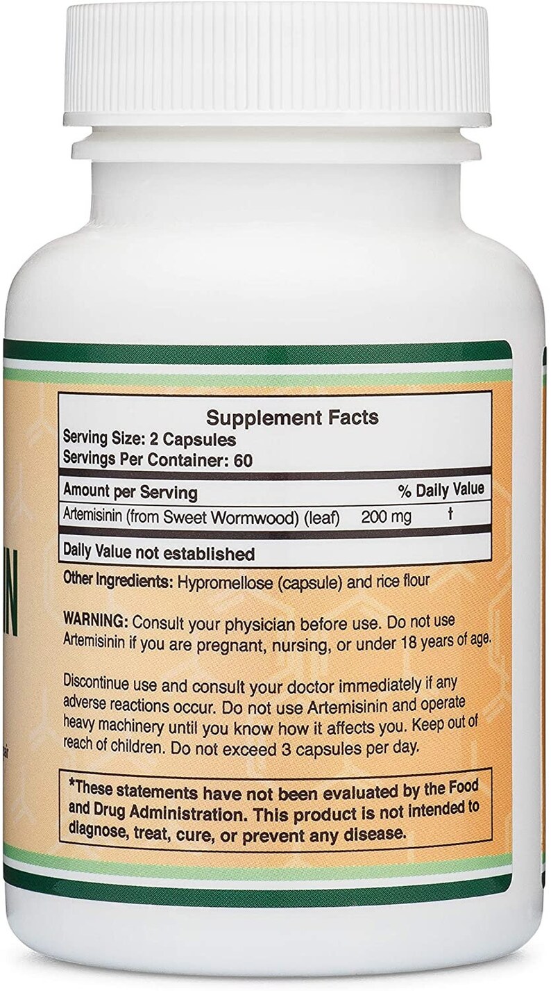Artemisinin sweet Wormwoodartemisia Annua 200mg per Serving, 120