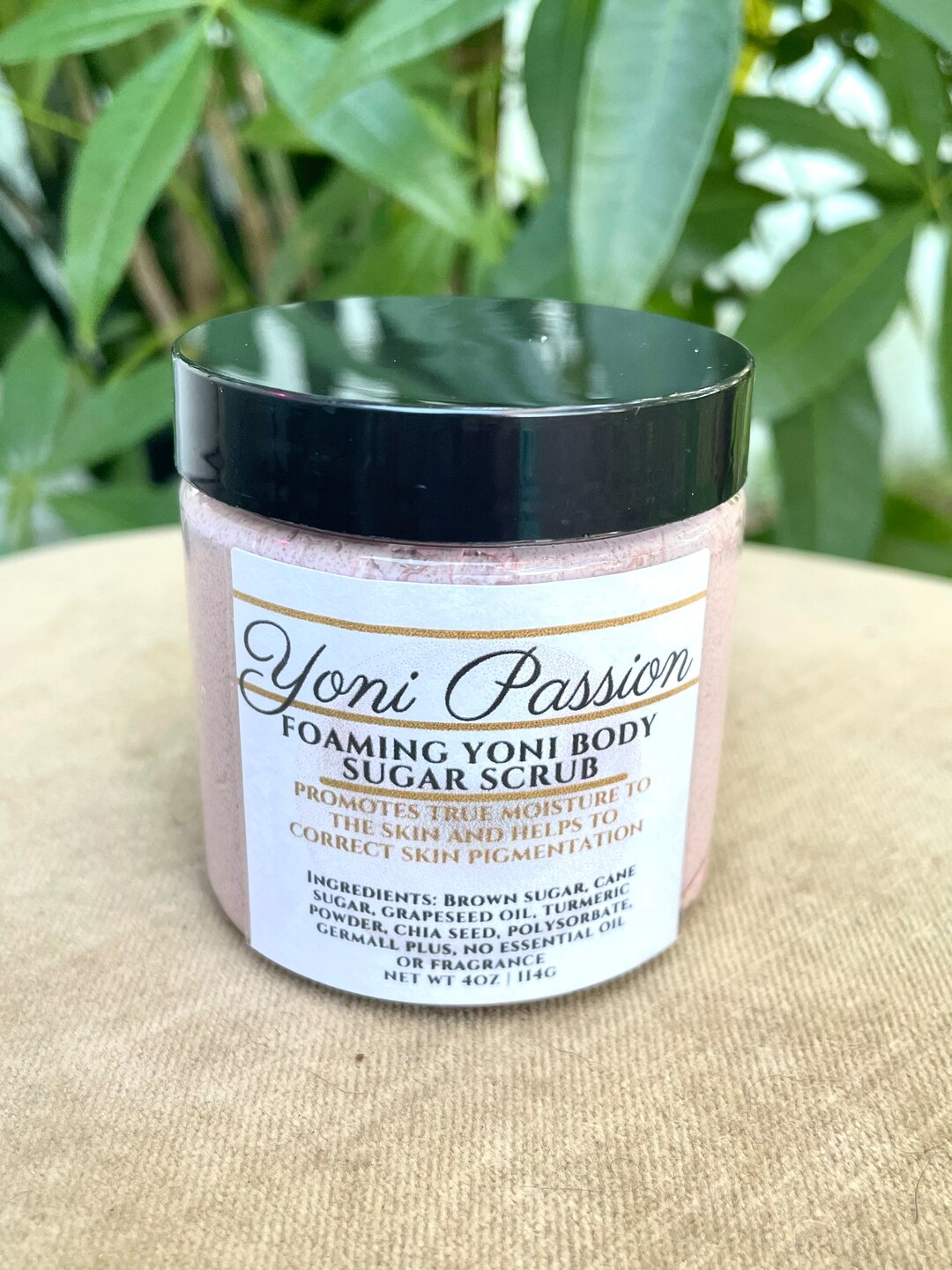 Yoni Passion Foaming Whipped Yoni Body Scrub Whipped Sugar Etsy